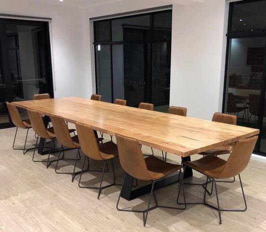 Large Timber Dining Table