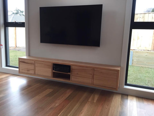 timber entertainment unit lumber furniture