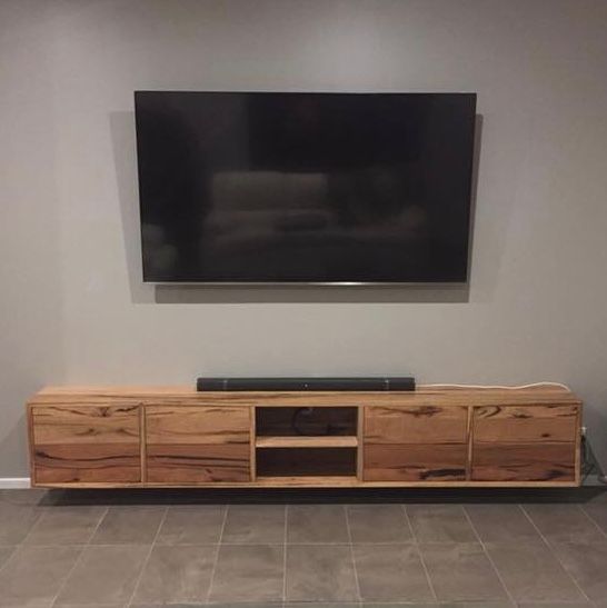 Timber TV Unit