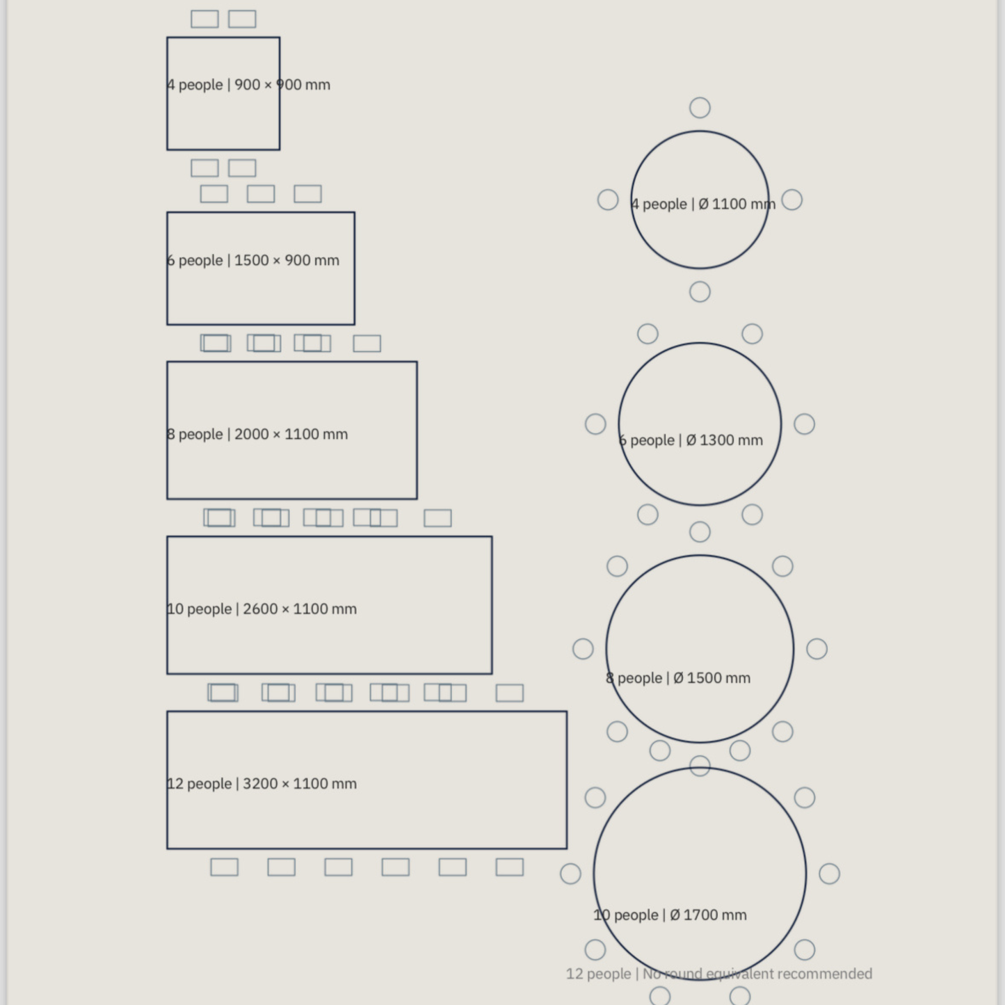 The Custom Dining Table Planner