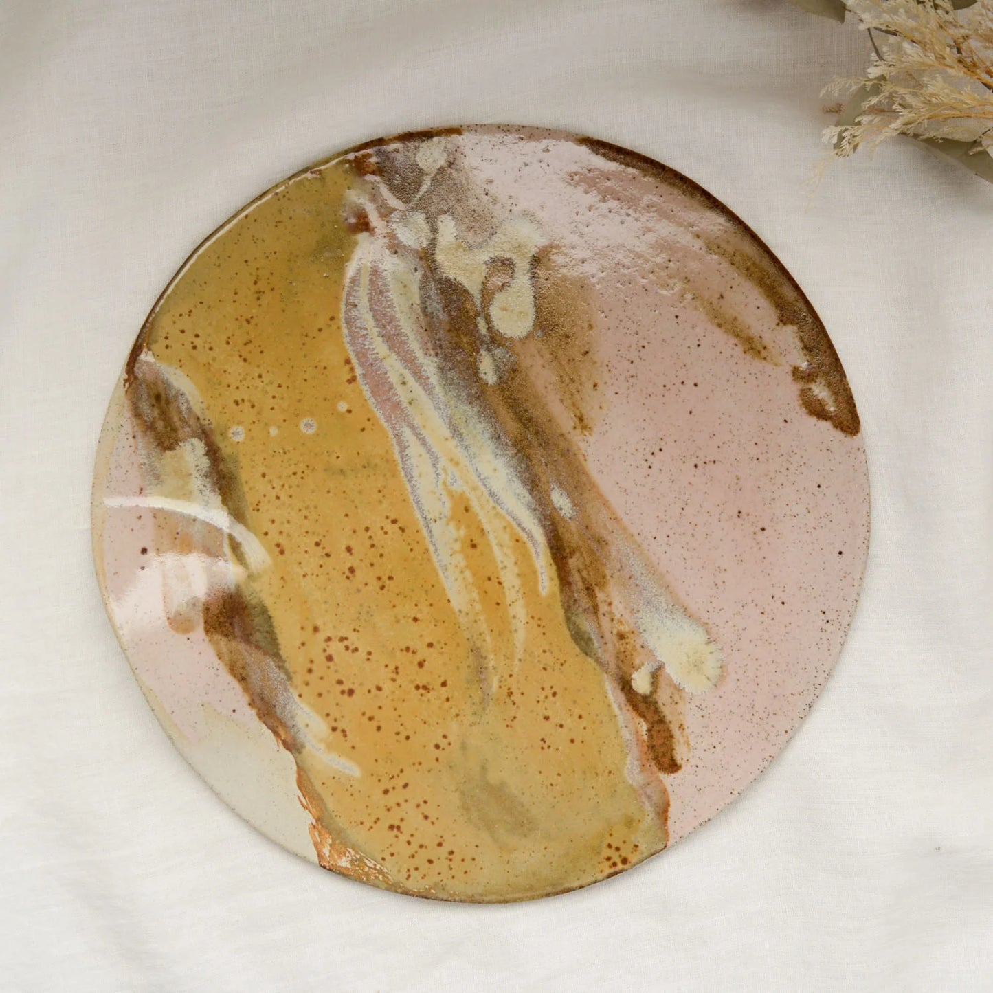 Kim Wallace Cheese platter ~ Earthy Retro