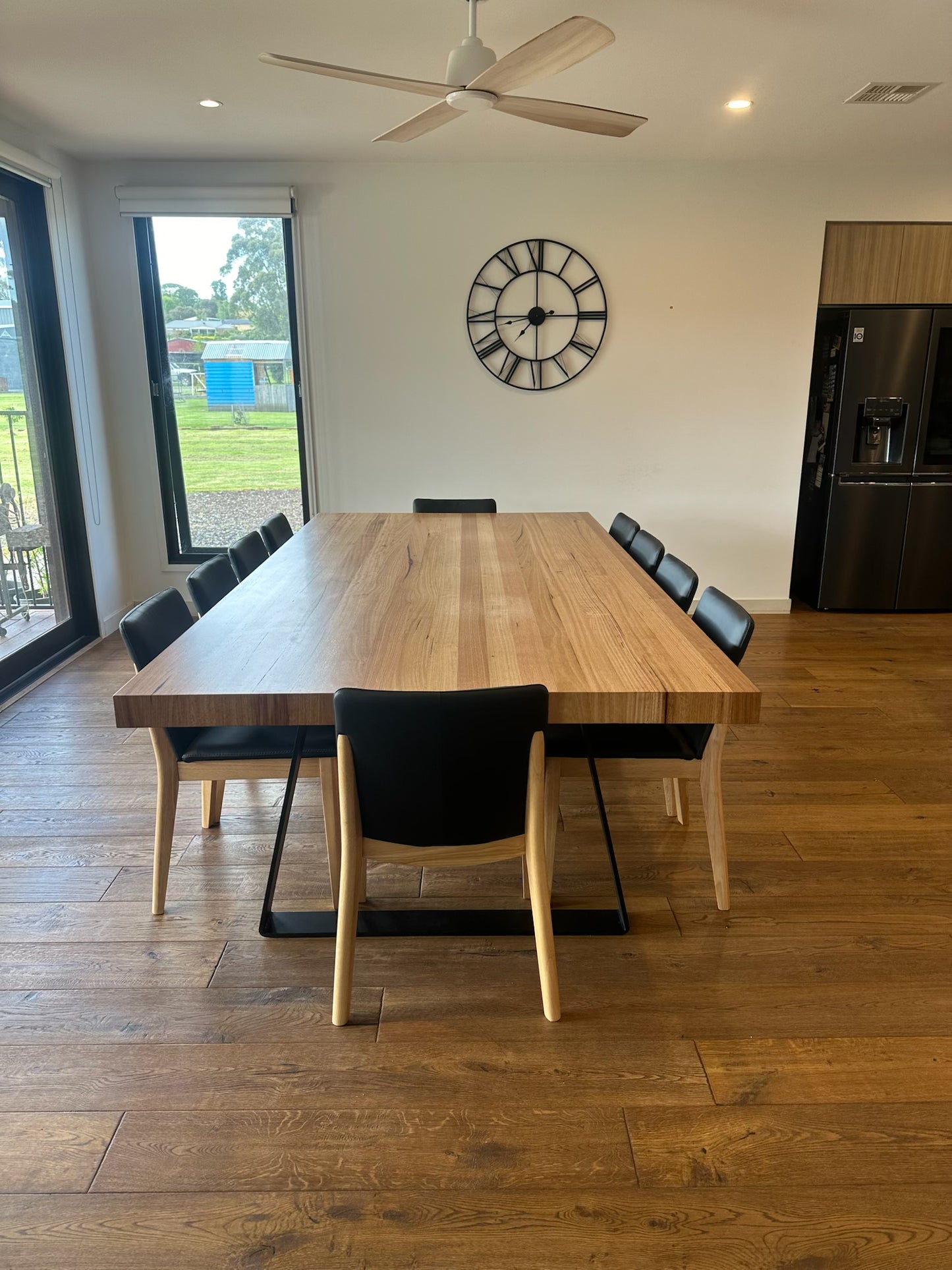Artisan Dining Table with 75mm Thick Edge