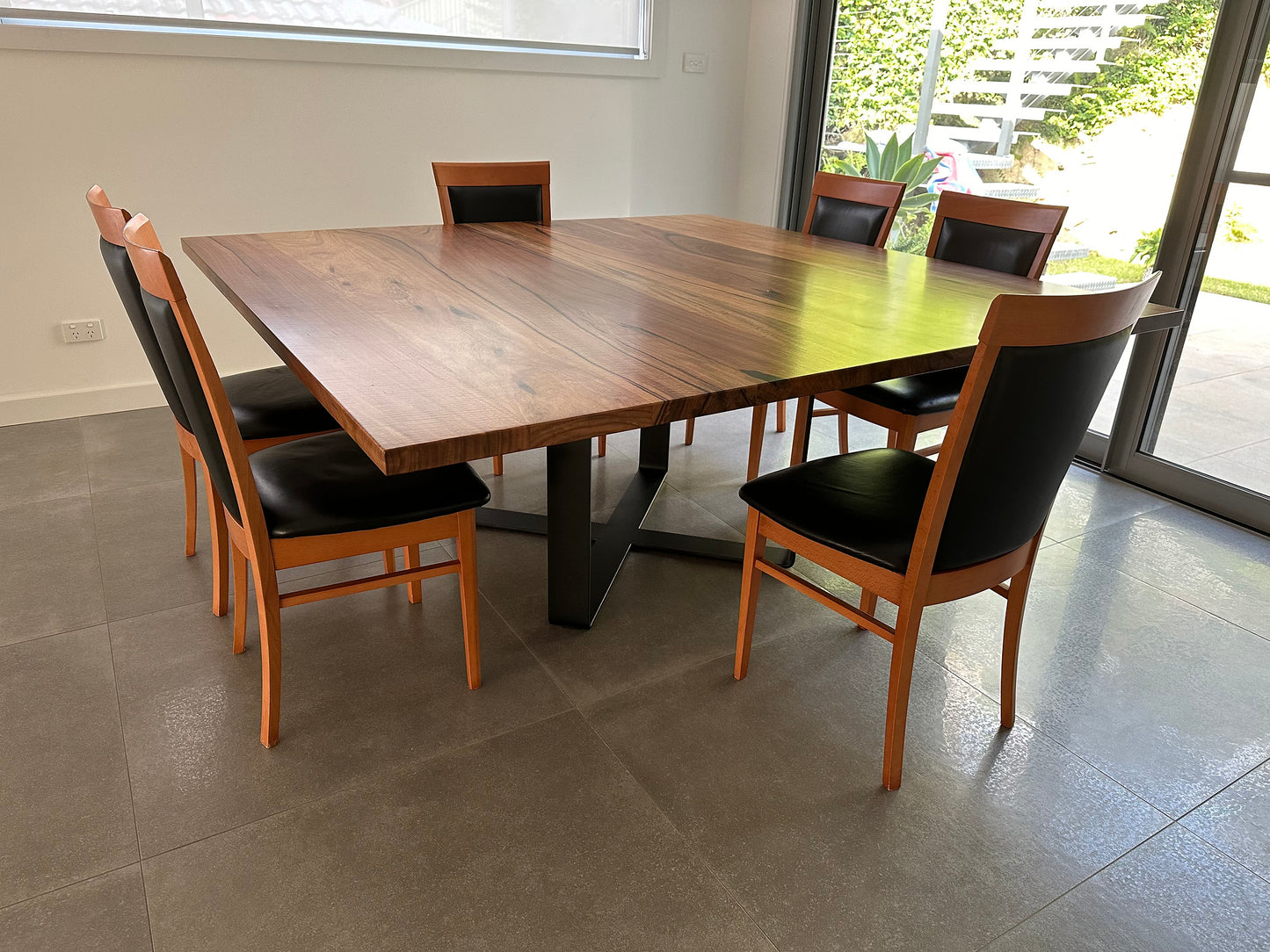 Square Cross King Dining Table