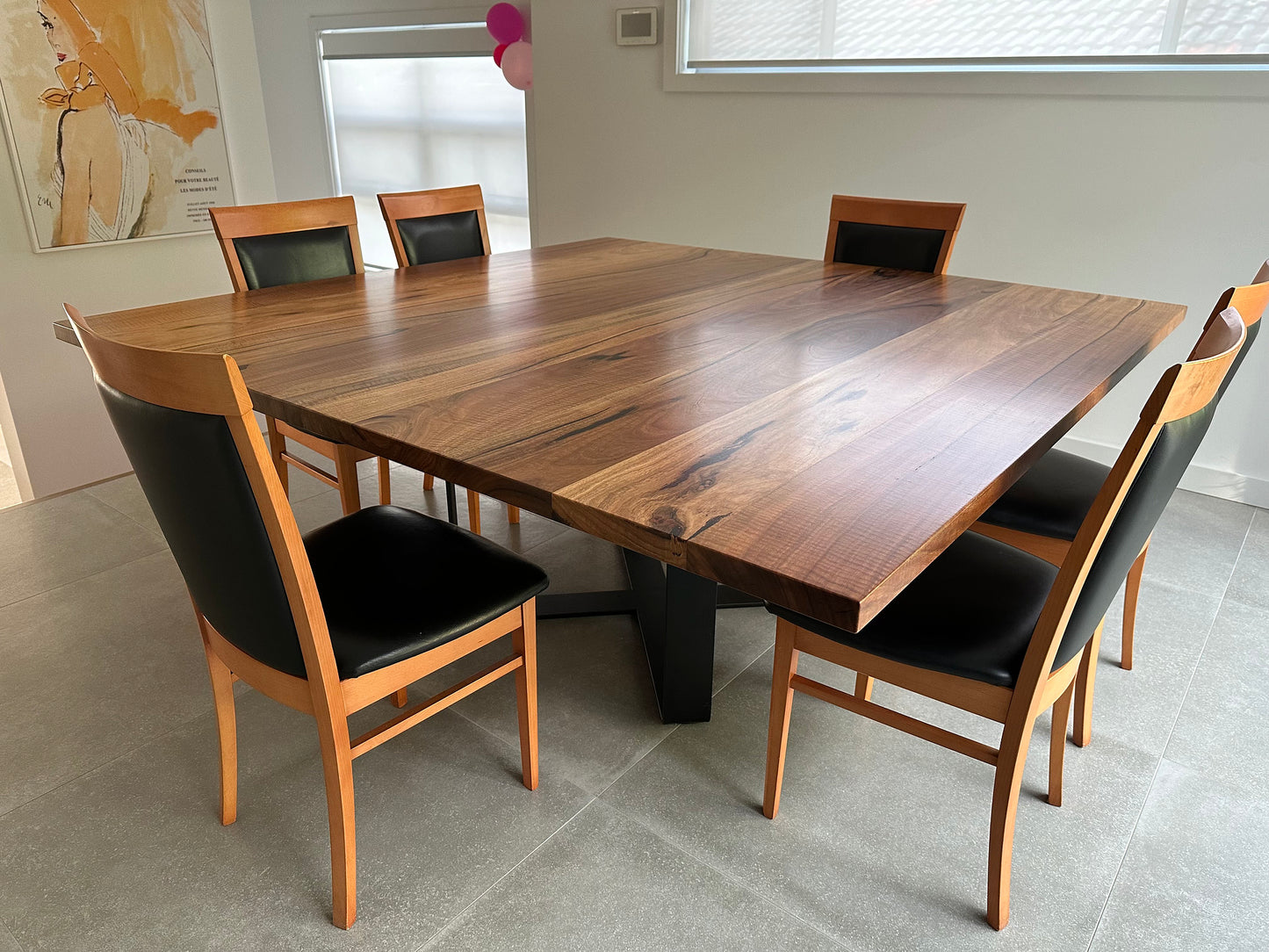 Square Cross King Dining Table