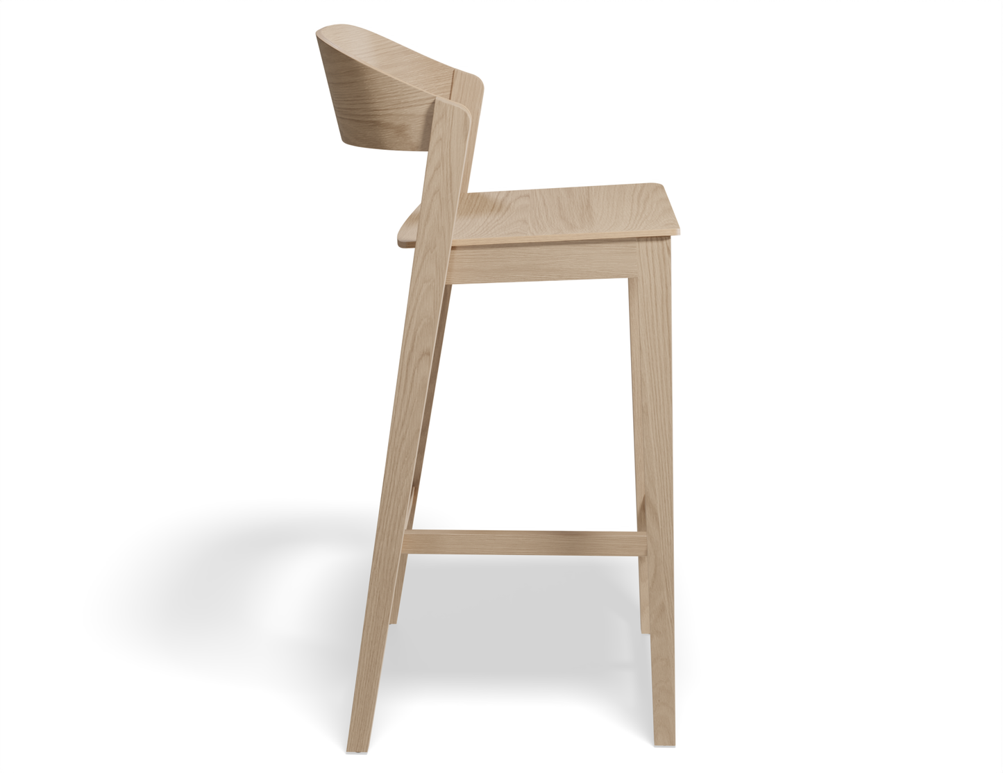 Asher Bar Stool Natural Ash