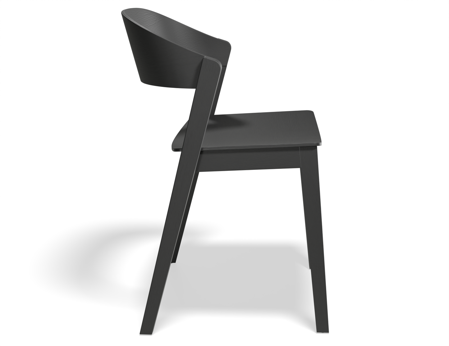 Asher Dining Chair Black Ash