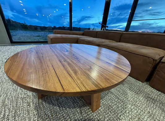 Nordic Round Coffee Table Lumber Furniture