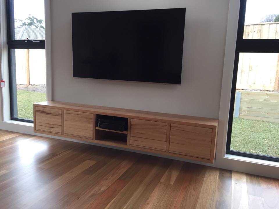 Timber Entertainment Unit, customised Perfection - Lumber Furniture