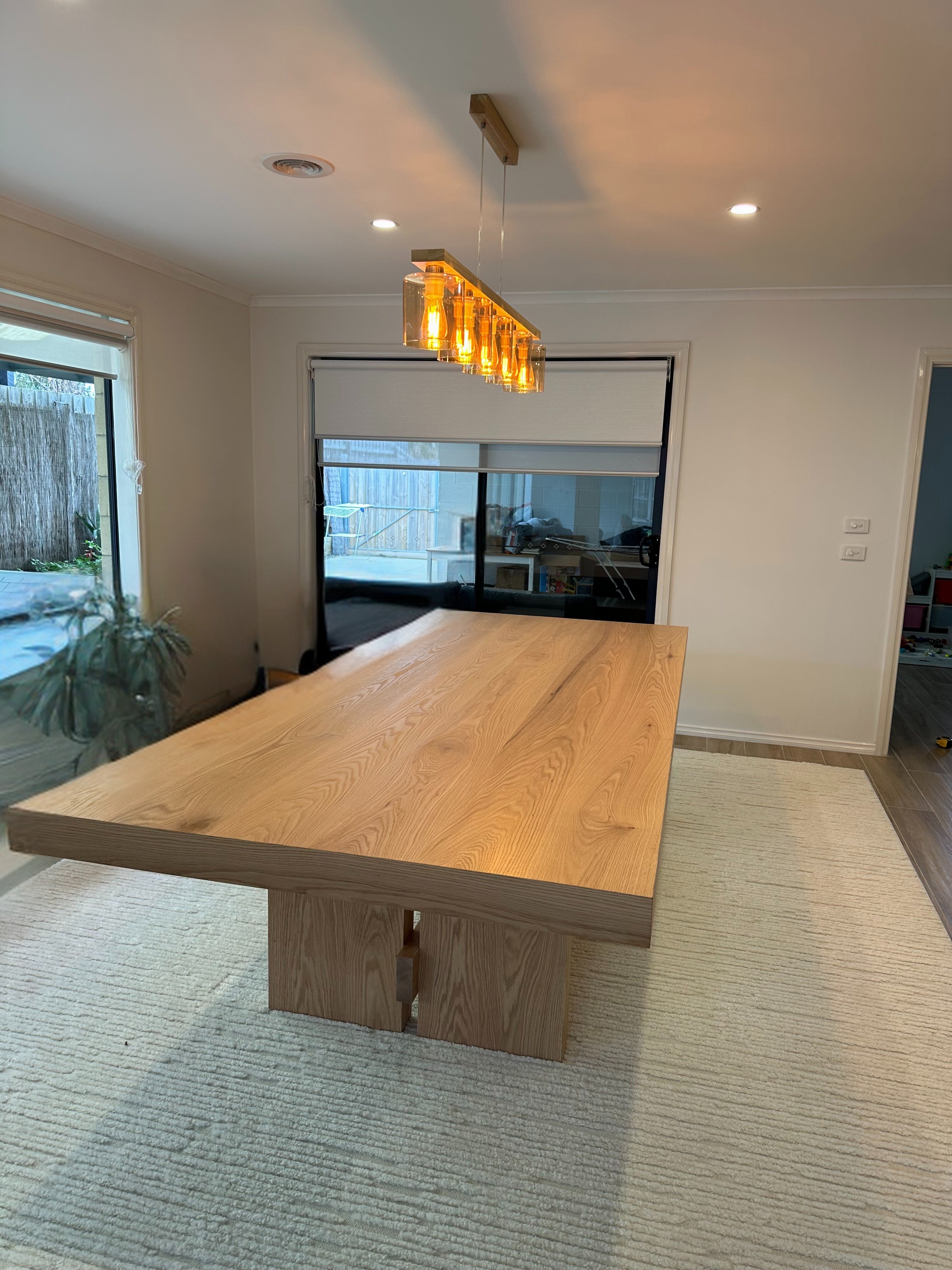 The Journey of Crafting Po's Dream Timber Dining Table - Lumber Furniture