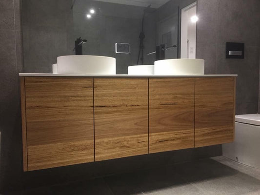 Timber Vanity bathroom