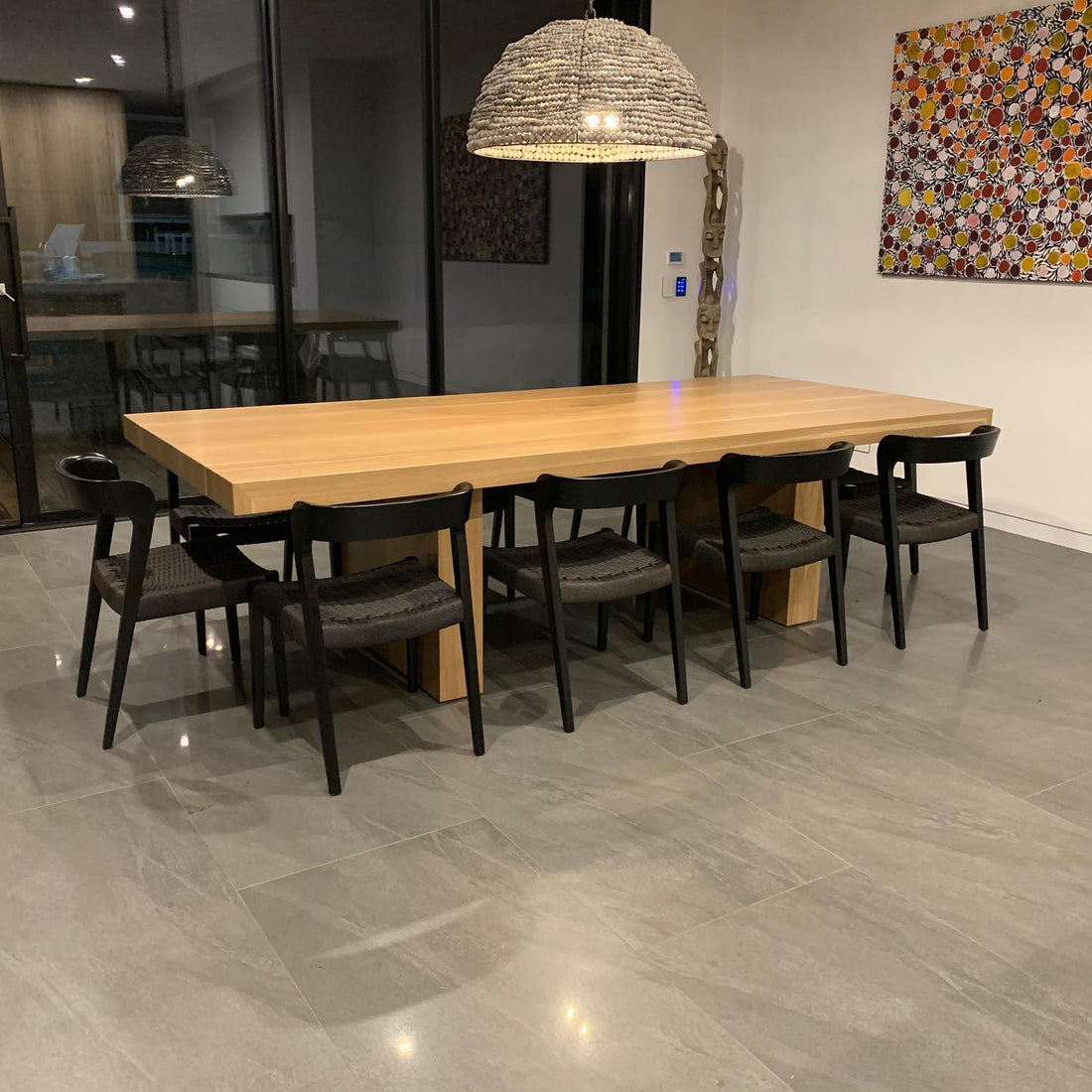 Panel Dining Table Lumber Furniture