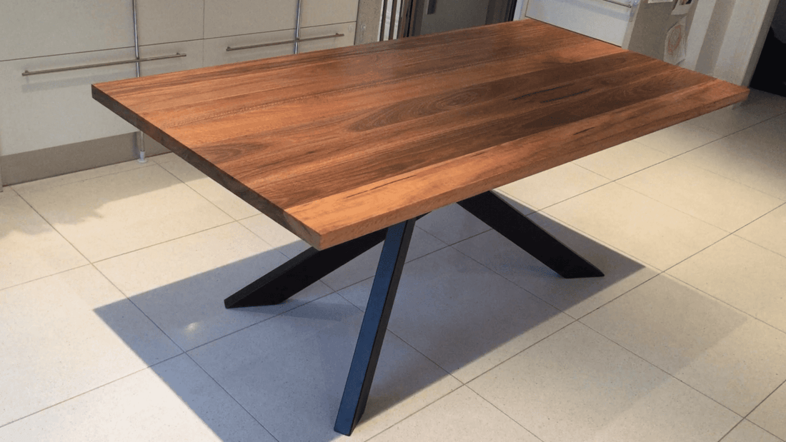 Spotted Gum Table - Lumber Furniture