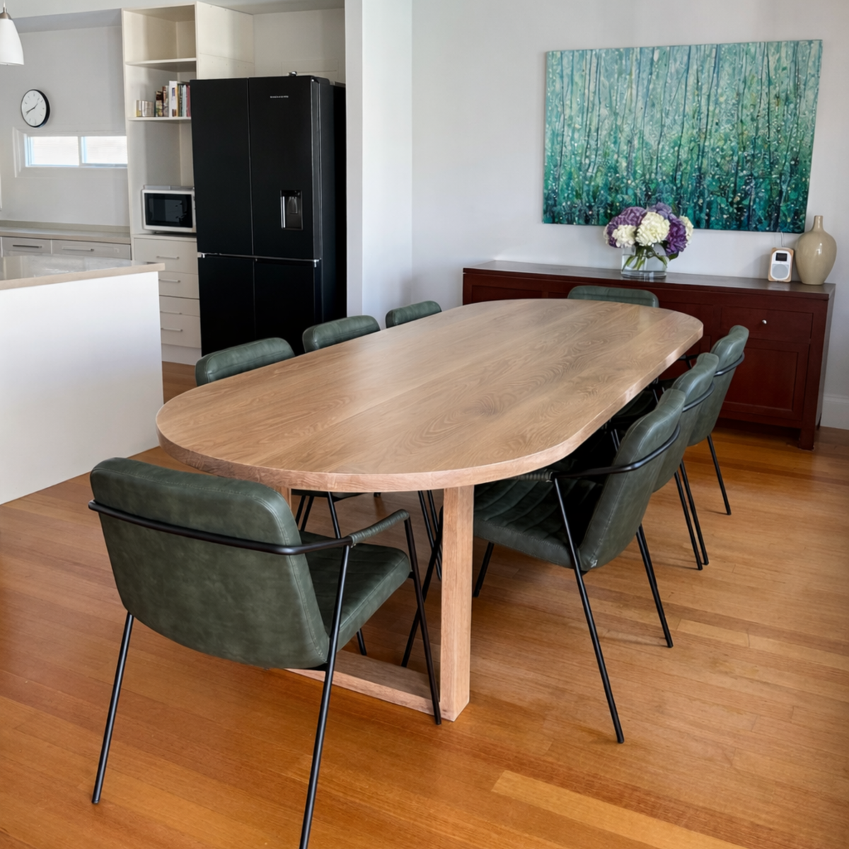 Bel Air Dining Table: Sophistication for Your Dining Space - Lumber ...