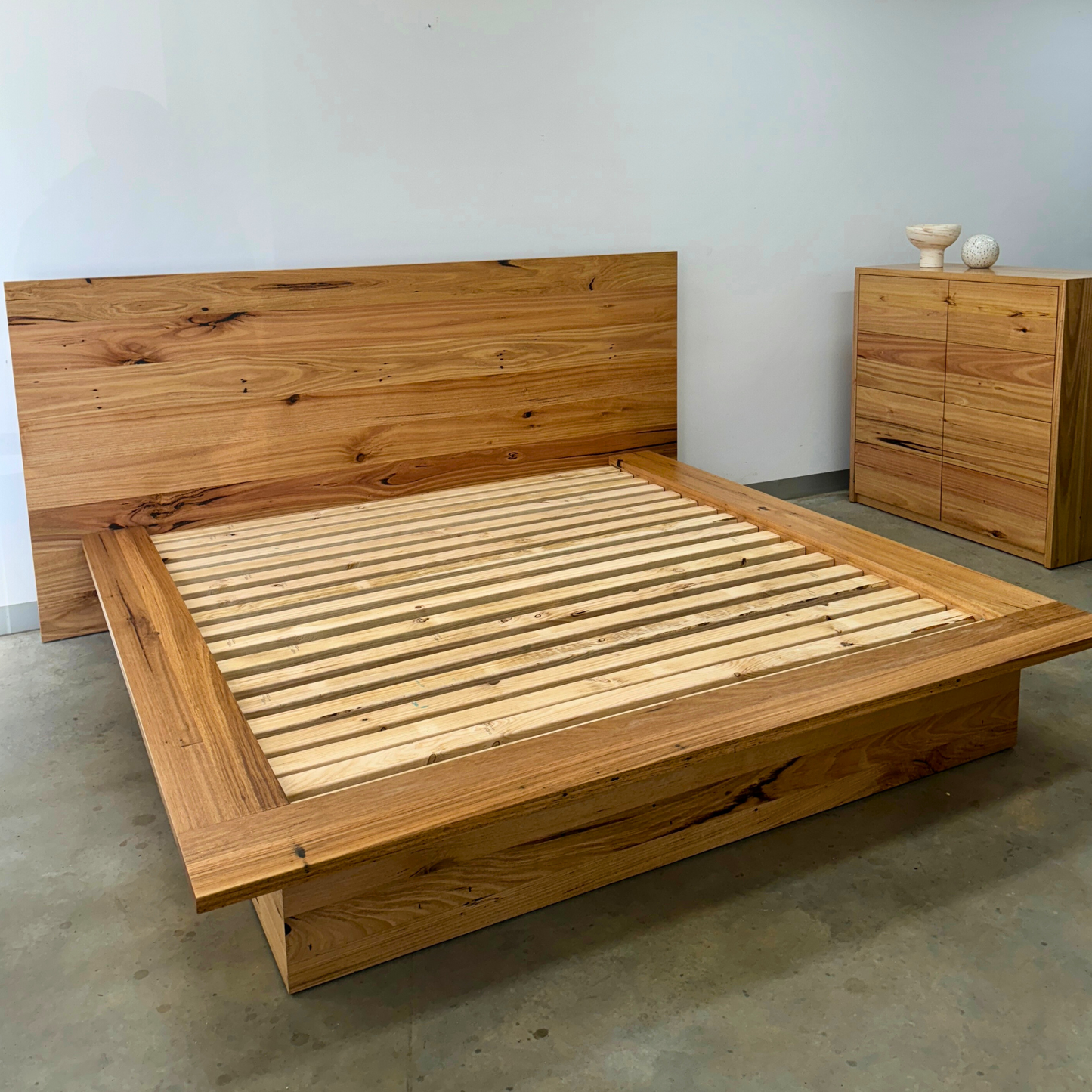 Bijoux Solid Timber Platform Bed