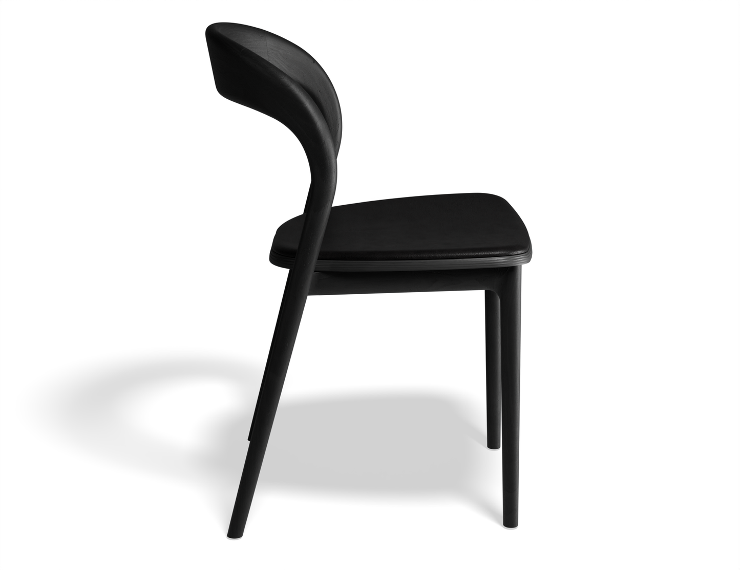 Ava Dining Chair Black Ash