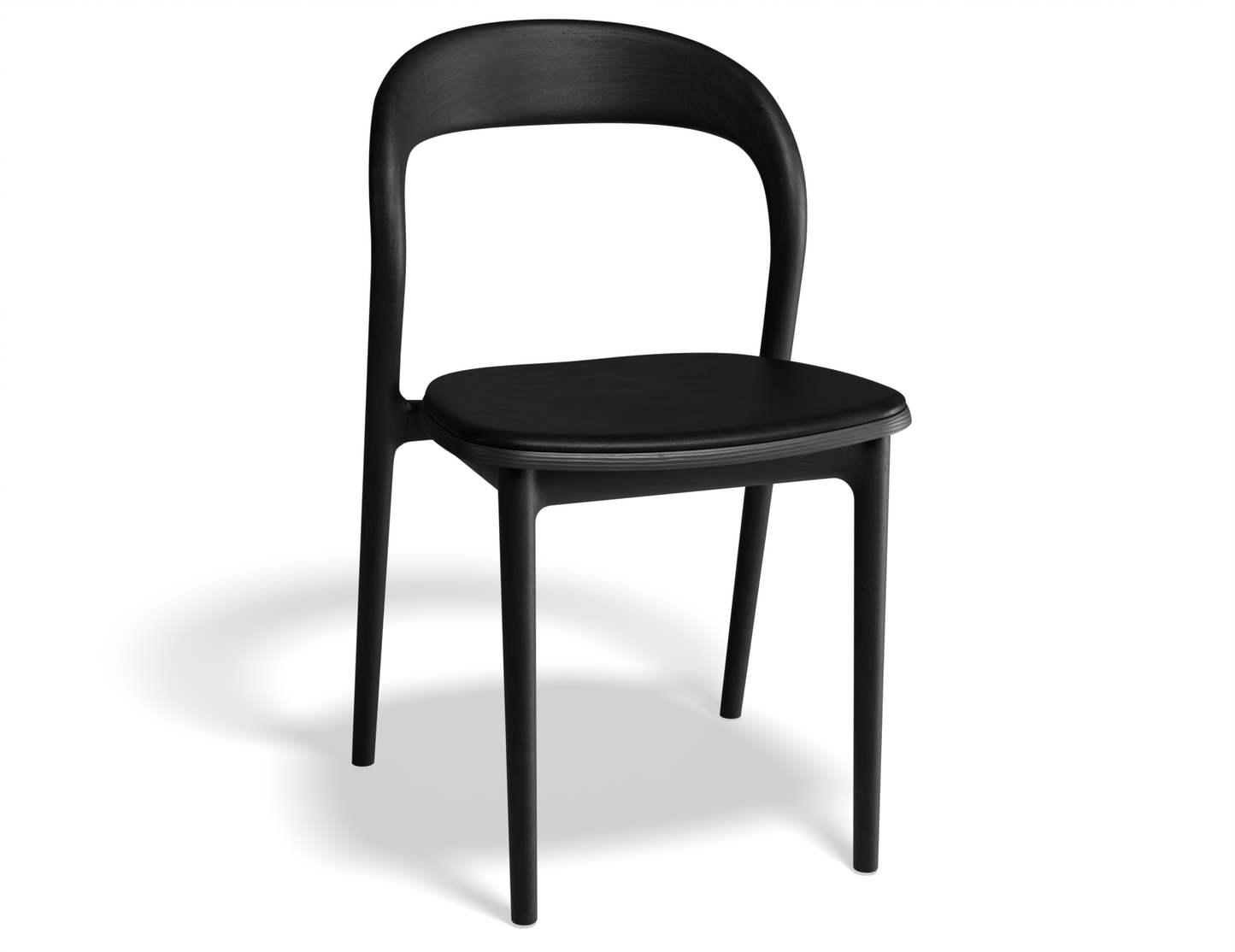 Ava Dining Chair Black Ash