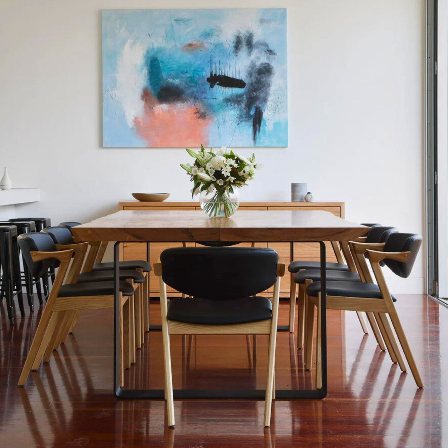 Blackbutt Live Edge Dining Table