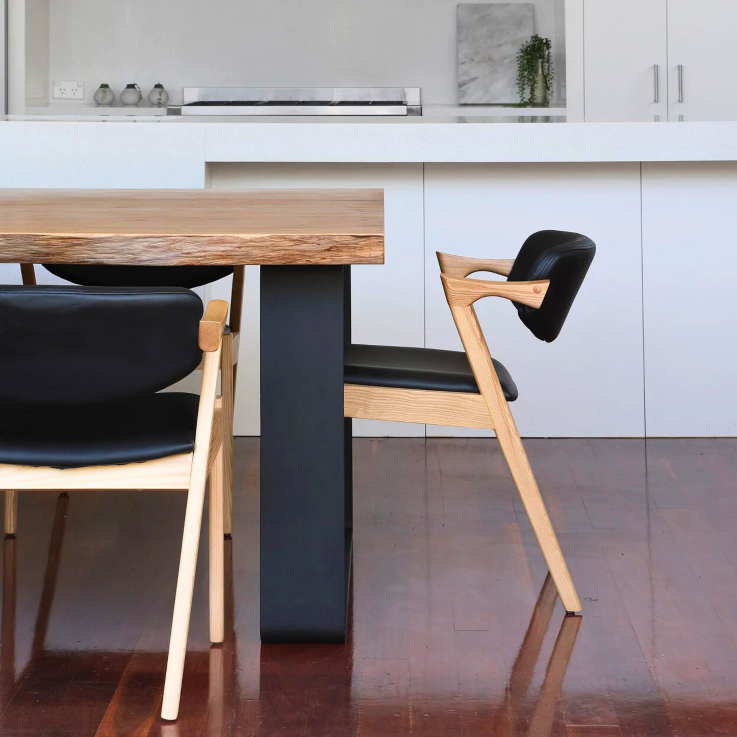 Blackbutt Live Edge Dining Table