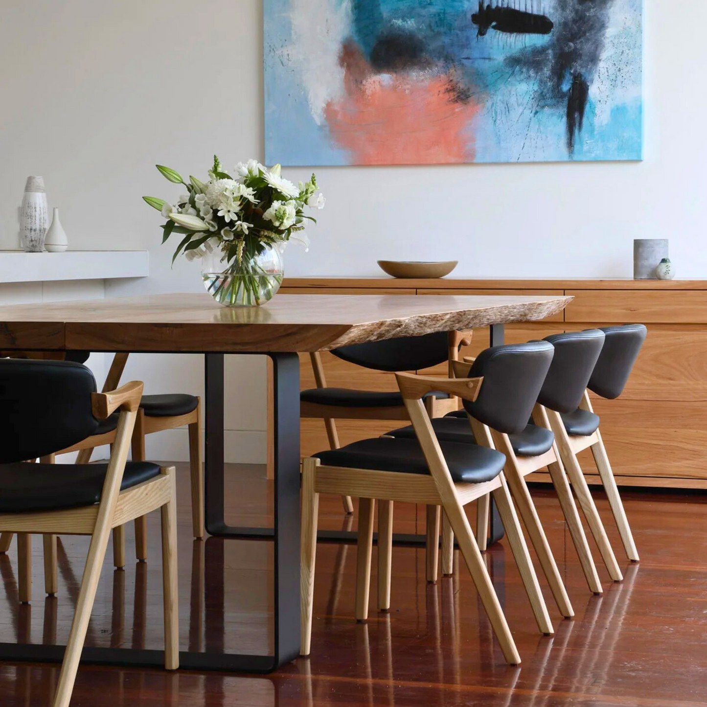 Blackbutt Live Edge Dining Table