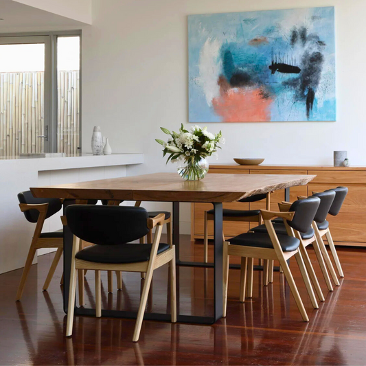 Blackbutt Live Edge Dining Table