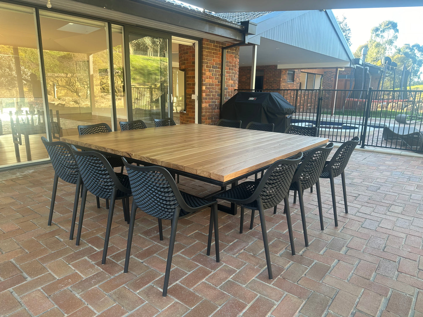 Costa Del Sol Square Outdoor Dining table