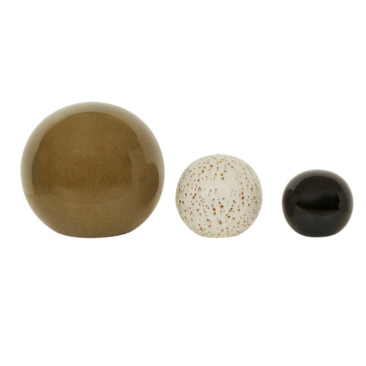 Aluna Orb Trio – Sculptural Ceramic Set