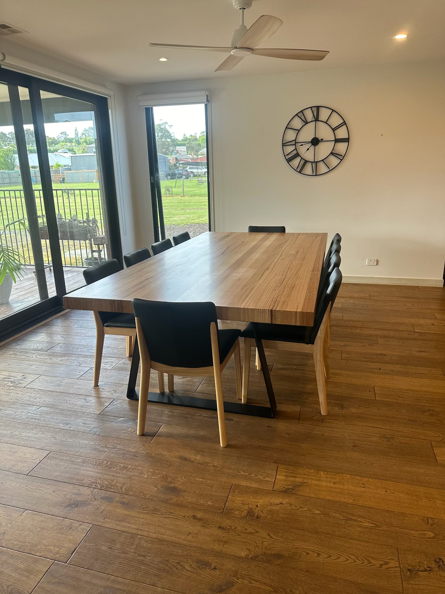 Artisan Dining Table with 75mm Thick Edge