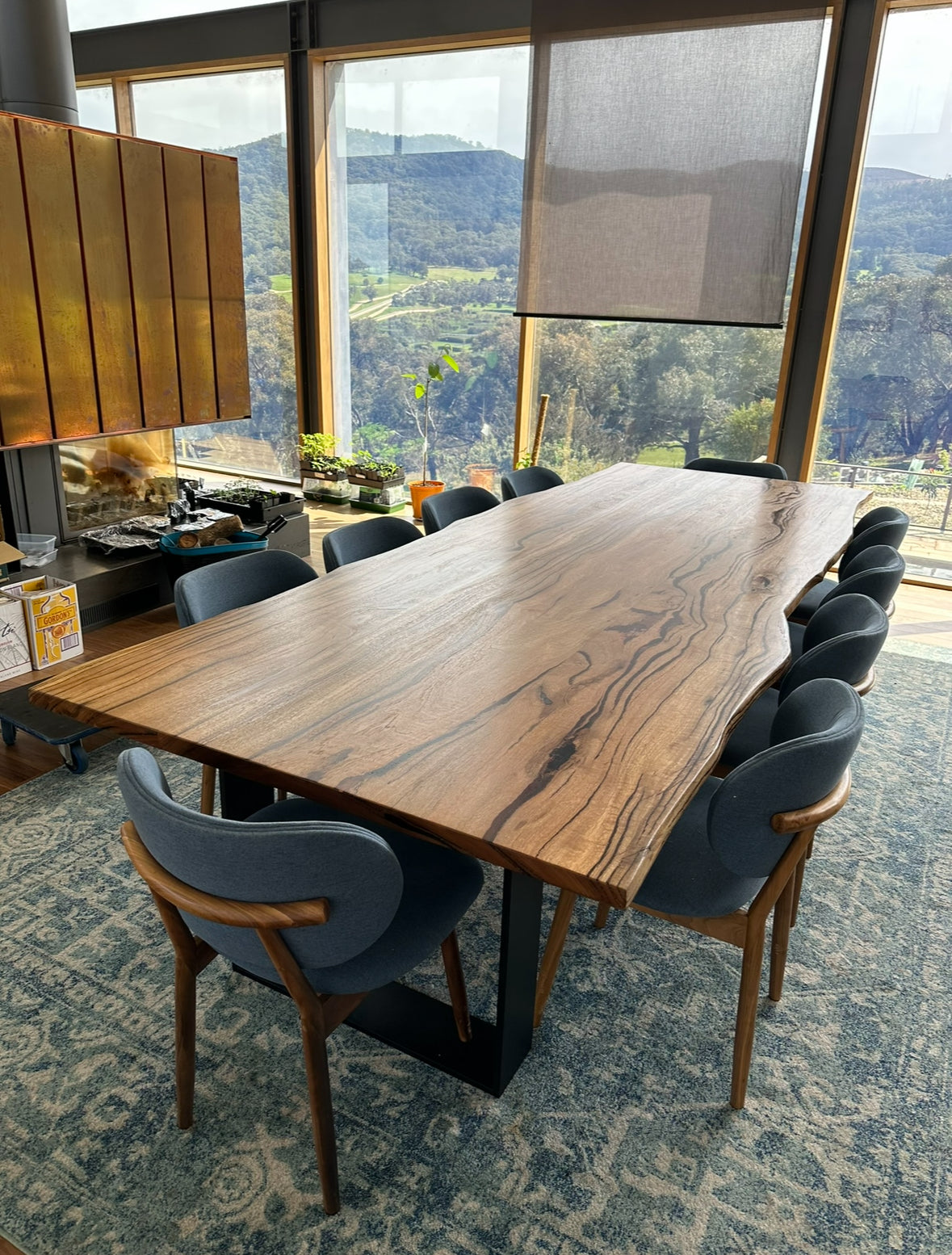 Marri Live Edge Dining Table