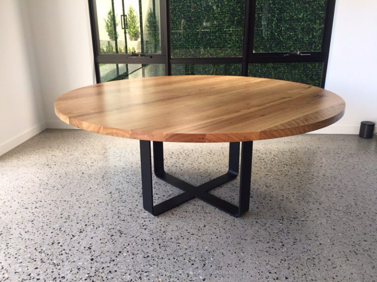 Round Cross King Dining Table