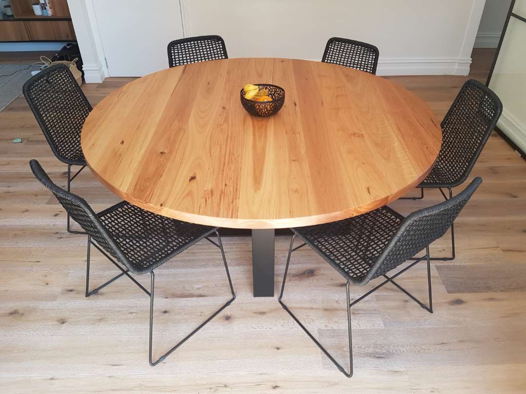 Round Cross King Dining Table