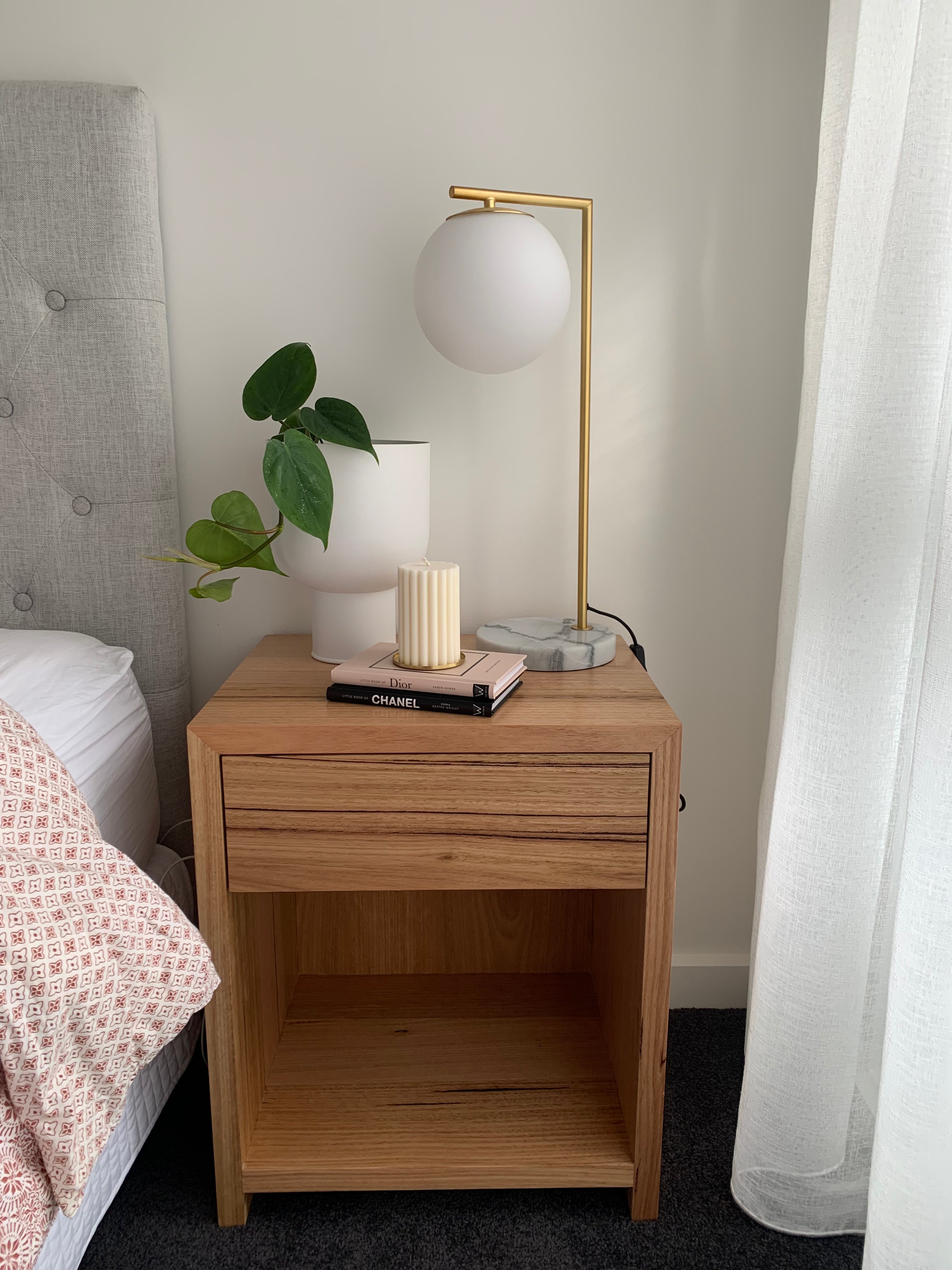 Wood Bedside Table: Sleek and Modern Design with Timeless Elegance ...