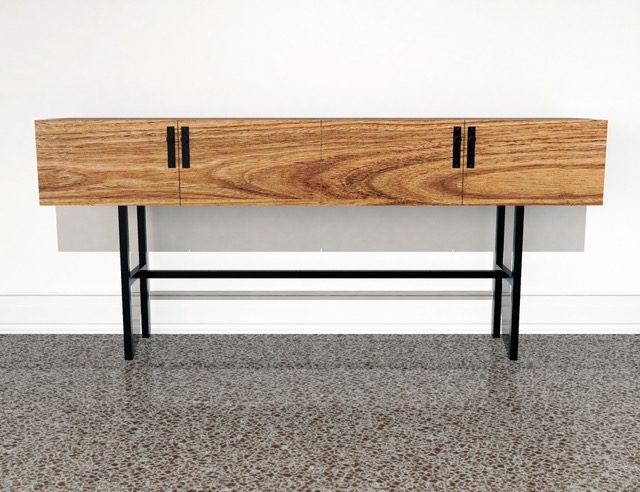 St Lucia console table