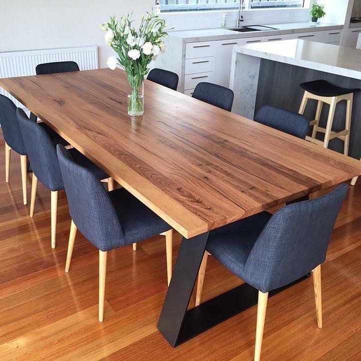 Wormy Chestnut Dining Table