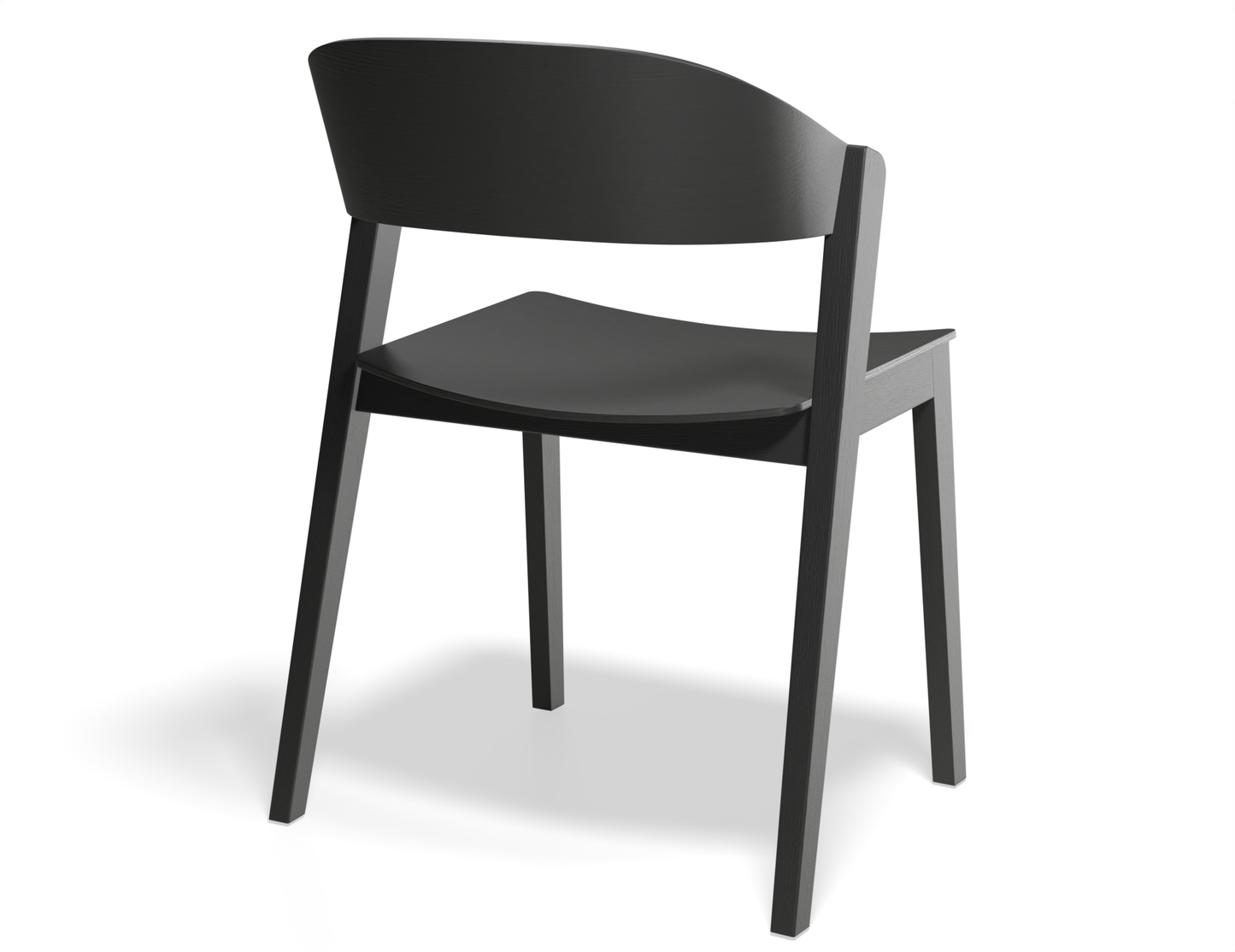 Asher Dining Chair Black Ash