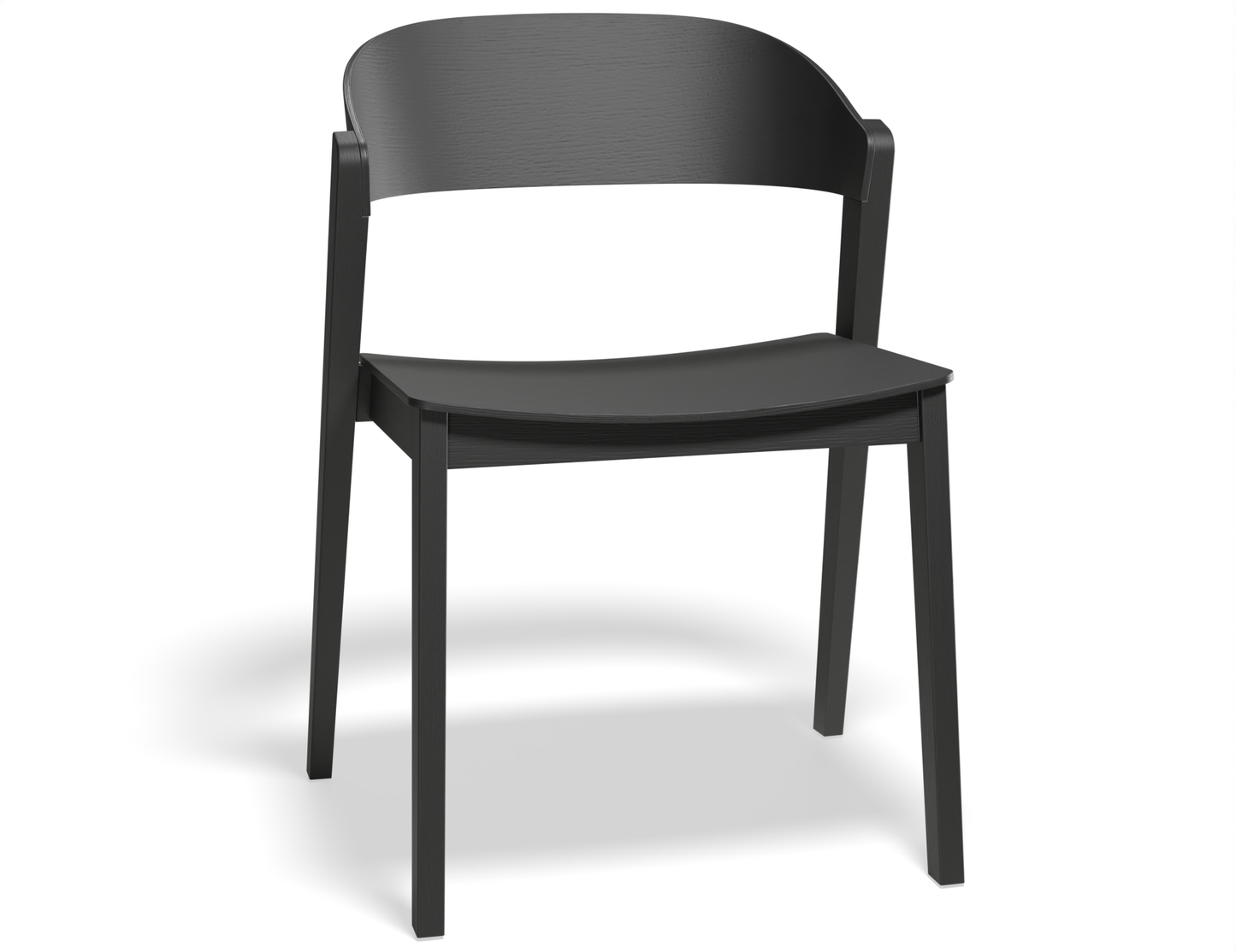 Asher Dining Chair Black Ash