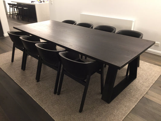 Artisan Black Dining Table